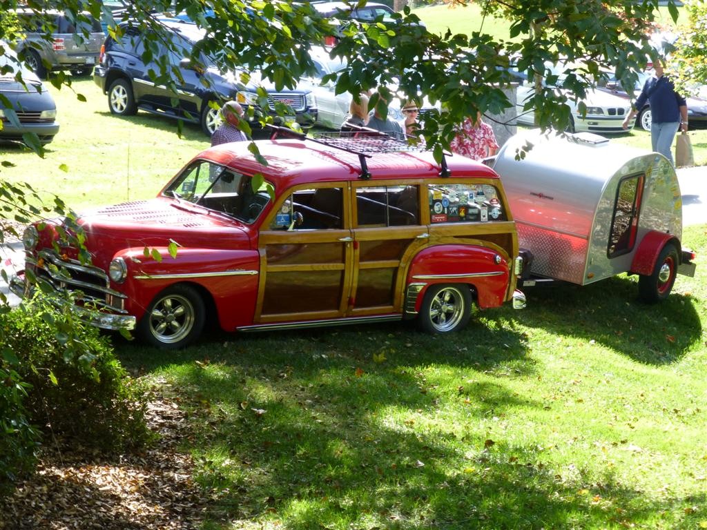 Woody with trailer