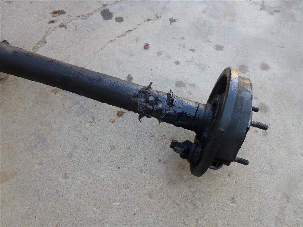 Bad axle housing